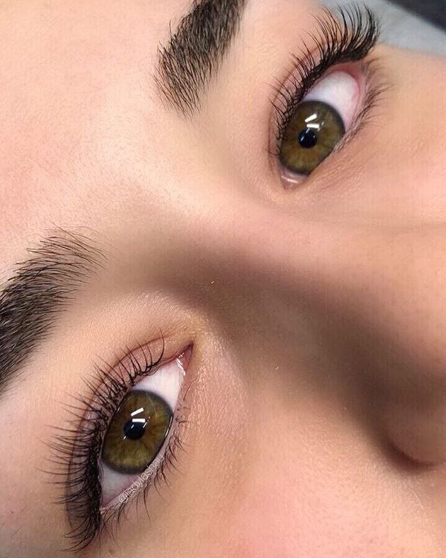 Classic lash extension result for Nove Academy lash training
